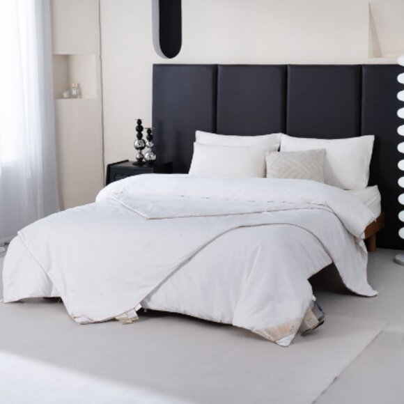 100% Long Strand Silk Blanket Duvet Cotton Cover Lightweight Thin 3.06lb Single - Picture 2 of 4